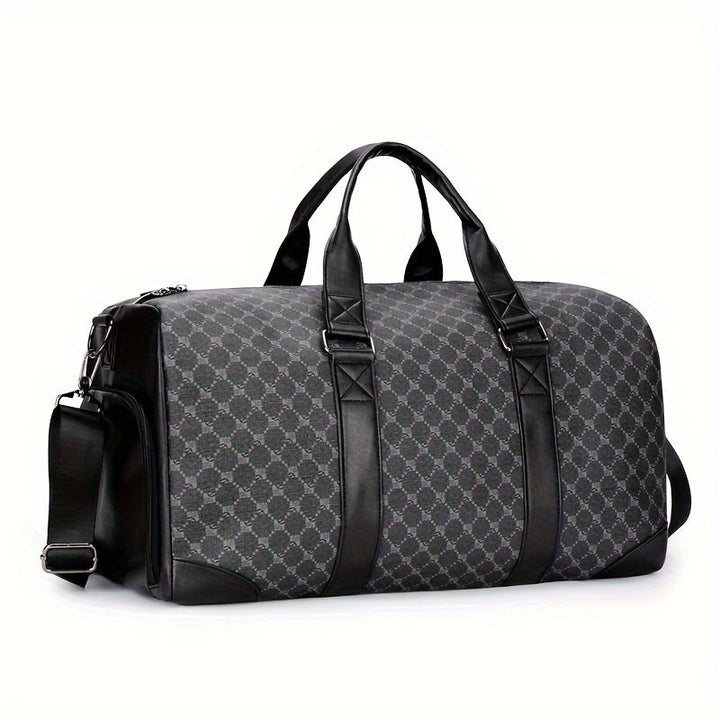 Draagbare Crossbody Reistas - Duffelbag voor Heren met Schoenenvak-Schoudertassen-Calora-Calora