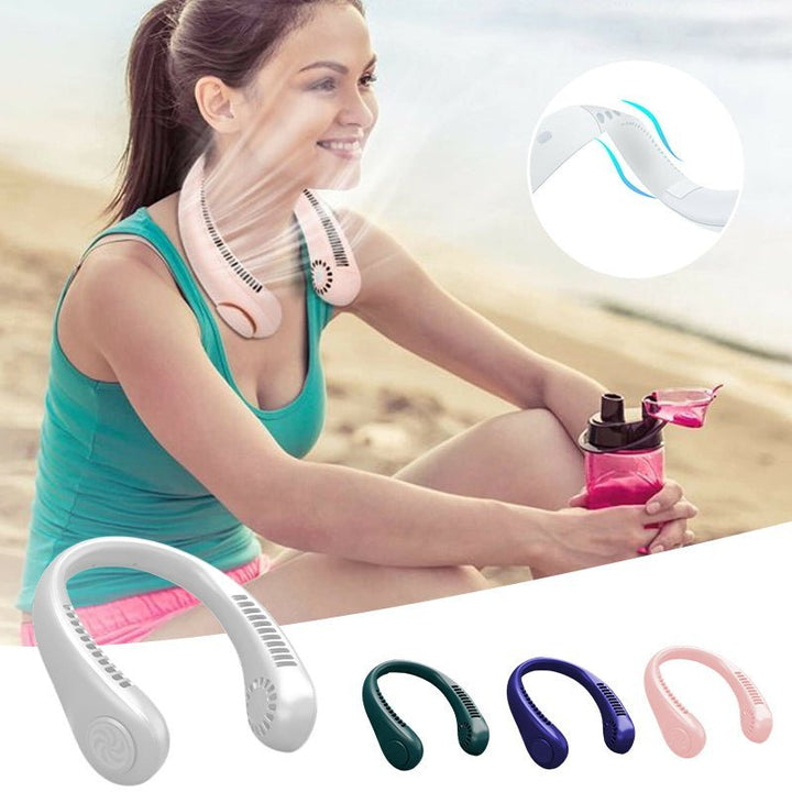 Draagbare Nekventilator-Elektronica/Gadgets-Calora-Wit-Calora