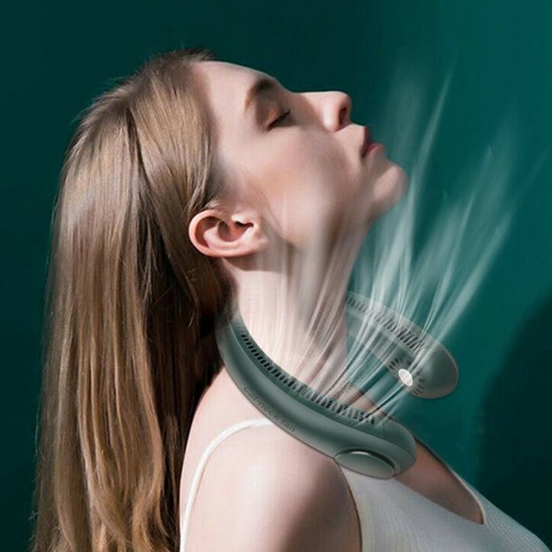 Draagbare Nekventilator-Elektronica/Gadgets-Calora-Wit-Calora