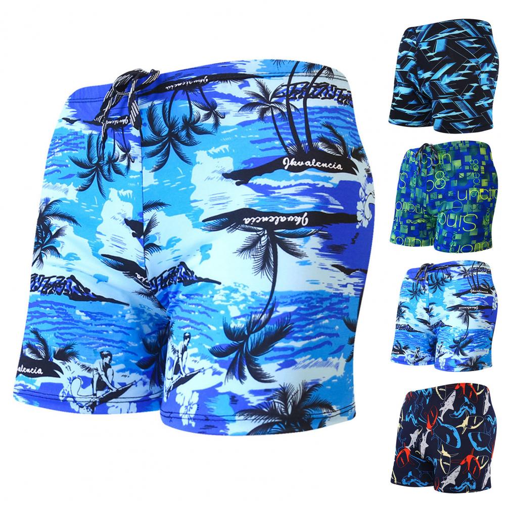 Drusus | Zwembroek Met Print-Zwemkleding-Calora-Zwart-L-Calora