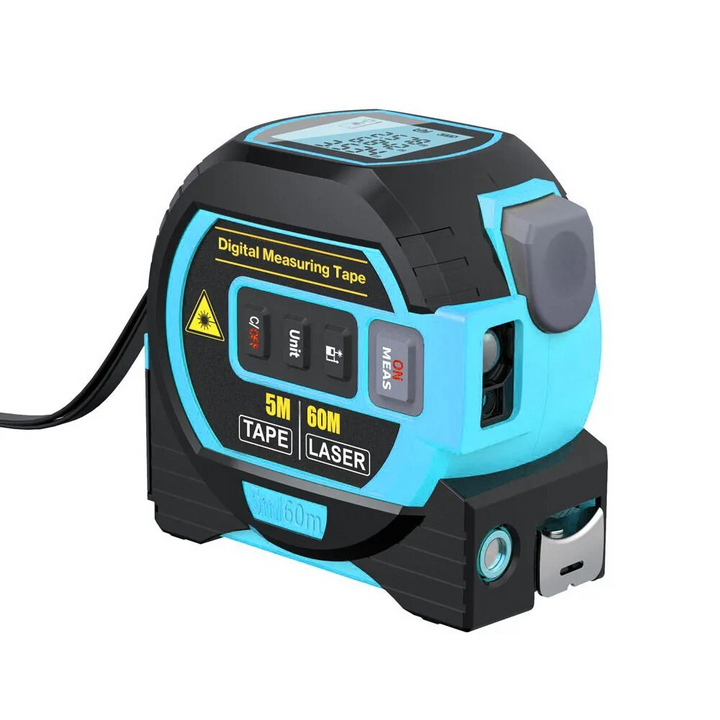 Duratex | 3-in-1 Infrarood Laser Meetlint - Laser & Traditioneel Rolmaat in eén-Elektronica/Gadgets-Calora-Geel-40M-Calora