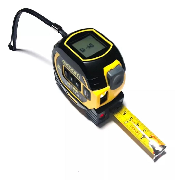 Duratex | 3-in-1 Infrarood Laser Meetlint - Laser & Traditioneel Rolmaat in eén-Elektronica/Gadgets-Calora-Geel-40M-Calora