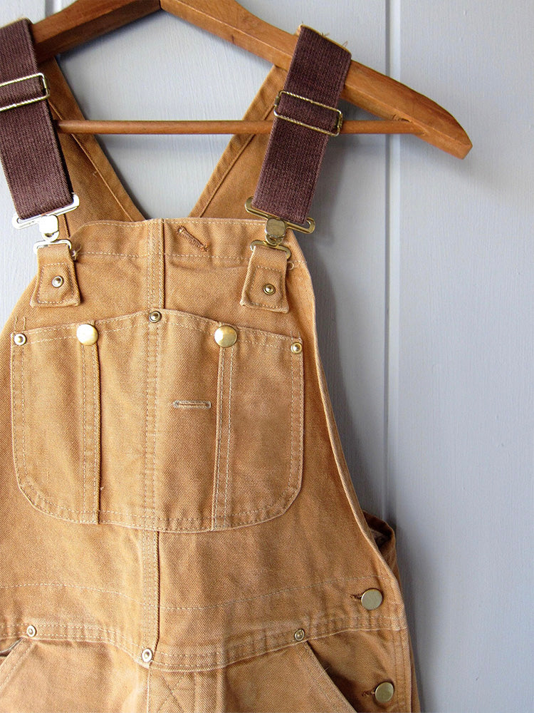 CALORA_ Eend Bib Overall Canvas Werkoutfit Dungarees met Verstelbare Banden