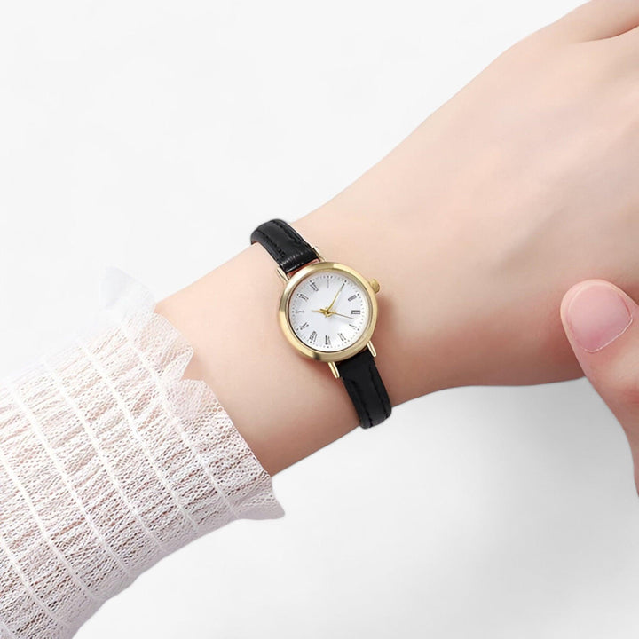 Elance | Kleine ronde minimalistische Horloge-Horloges-Calora-Roze-Calora
