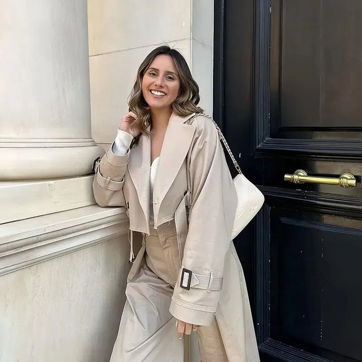 Elara | Casual Trenchcoat-Zomer Jassen-Calora-L-Calora