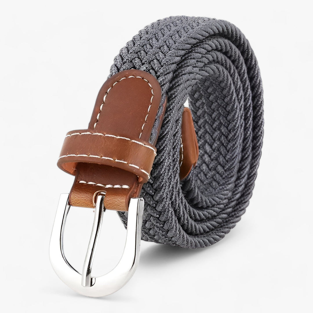 Elastische Geweven Riem-Accessoires-Calora-Grijs-105CM-Calora