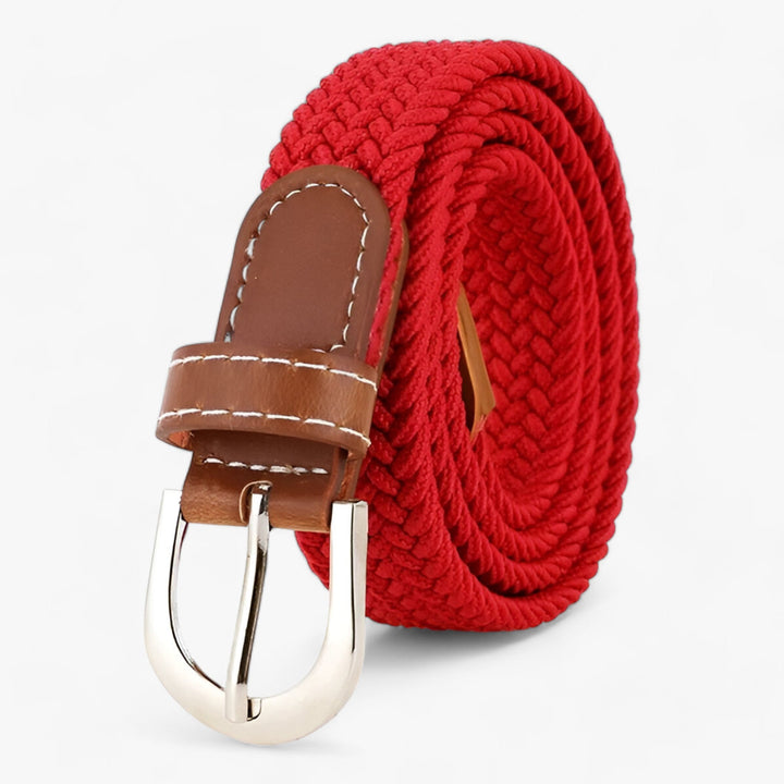 Elastische Geweven Riem-Accessoires-Calora-Rood-105CM-Calora