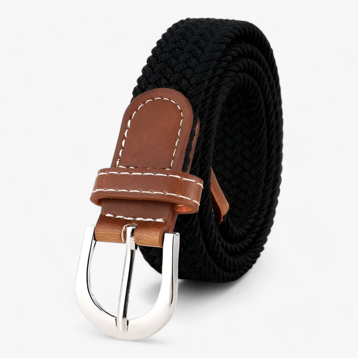 Elastische Geweven Riem-Accessoires-Calora-Zwart-105CM-Calora