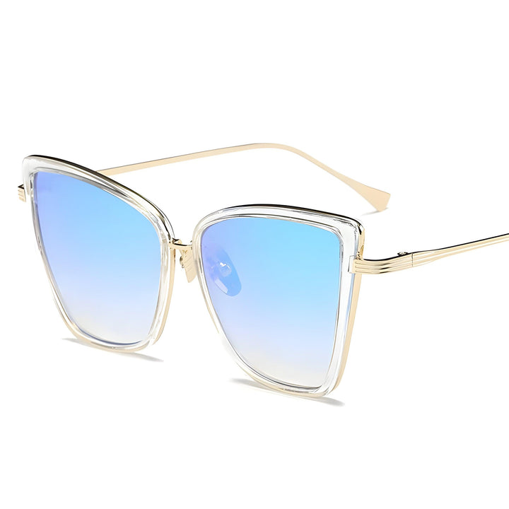 Elegante Acetaat Bril met Polycarbonaatlenzen-Elektronica/Gadgets-Calora-Blauw-Calora