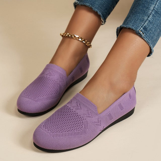 CALORA_ Elegante Dames Loafers met antislip Zool