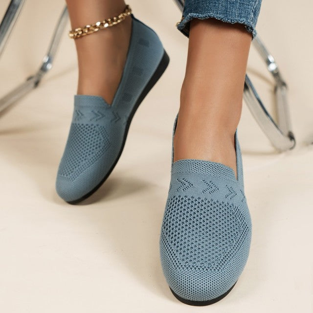 CALORA_ Elegante Dames Loafers met antislip Zool