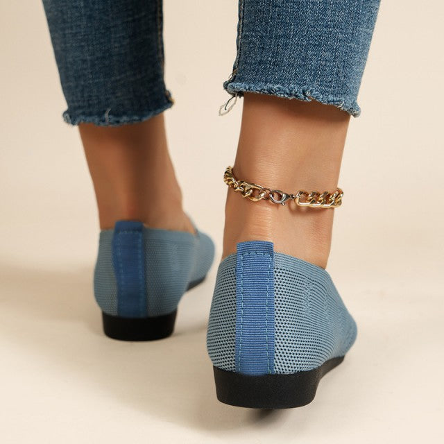 CALORA_ Elegante Dames Loafers met antislip Zool