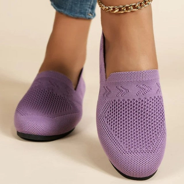 CALORA_ Elegante Dames Loafers met antislip Zool