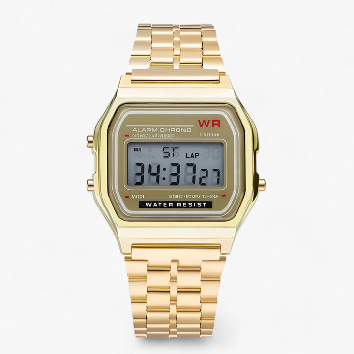 Elegante Digitale Vintage Horloge-Horloges-Calora-Goud-Calora