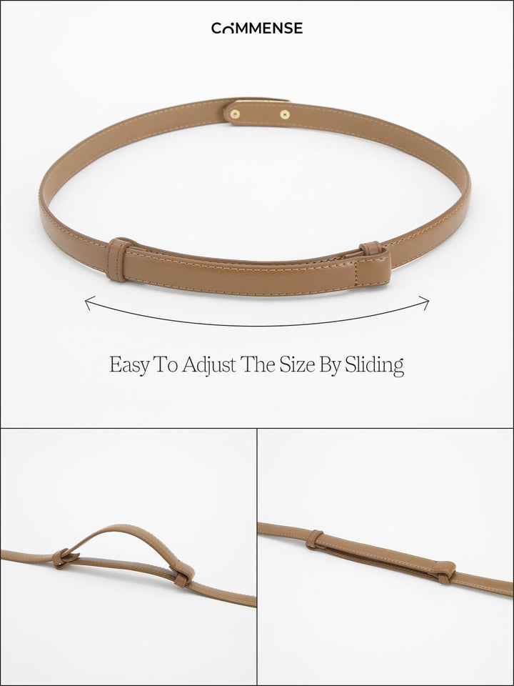 Elegante en Duurzame Riem voor Elke Outfit-Handtassen-Calora-Bruin-One Size-Calora