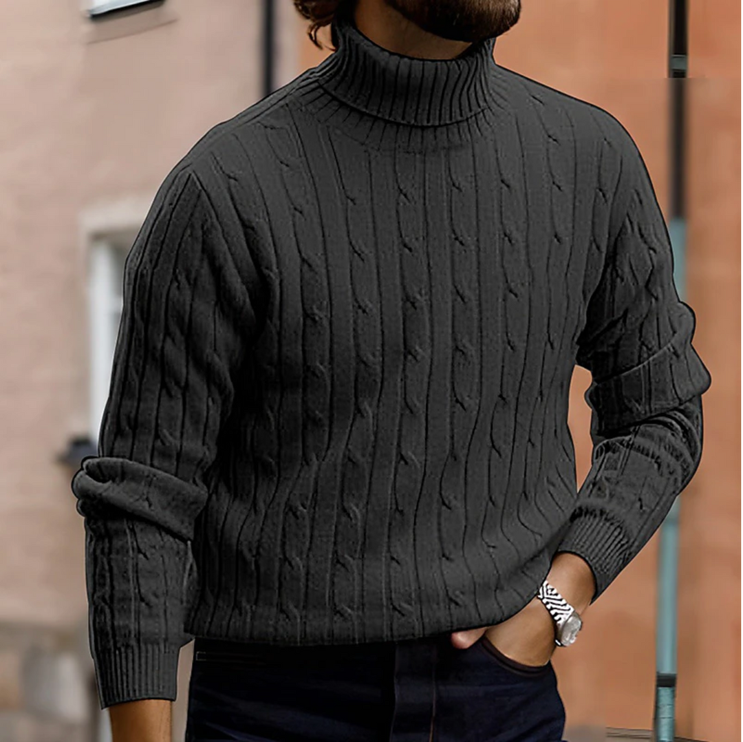 CALORA_ Elegante en Stijlvolle Coltrui voor Heren in Verschillende Kleuren