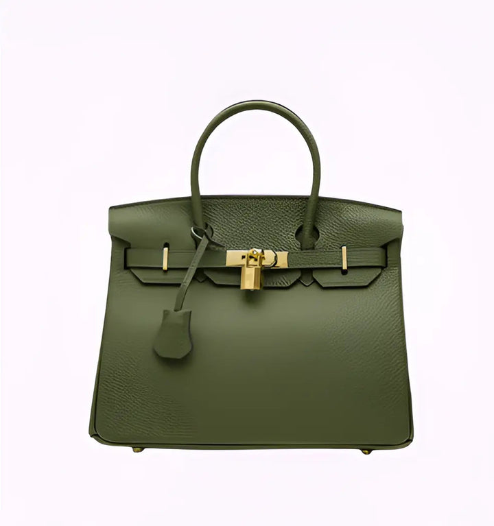 Elegante grote Handtas-Handtassen-Calora-Groen-30cm-Calora