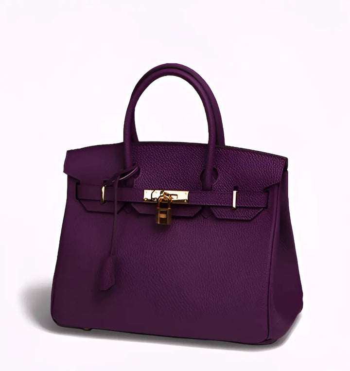 Elegante grote Handtas-Handtassen-Calora-Paars-30cm-Calora