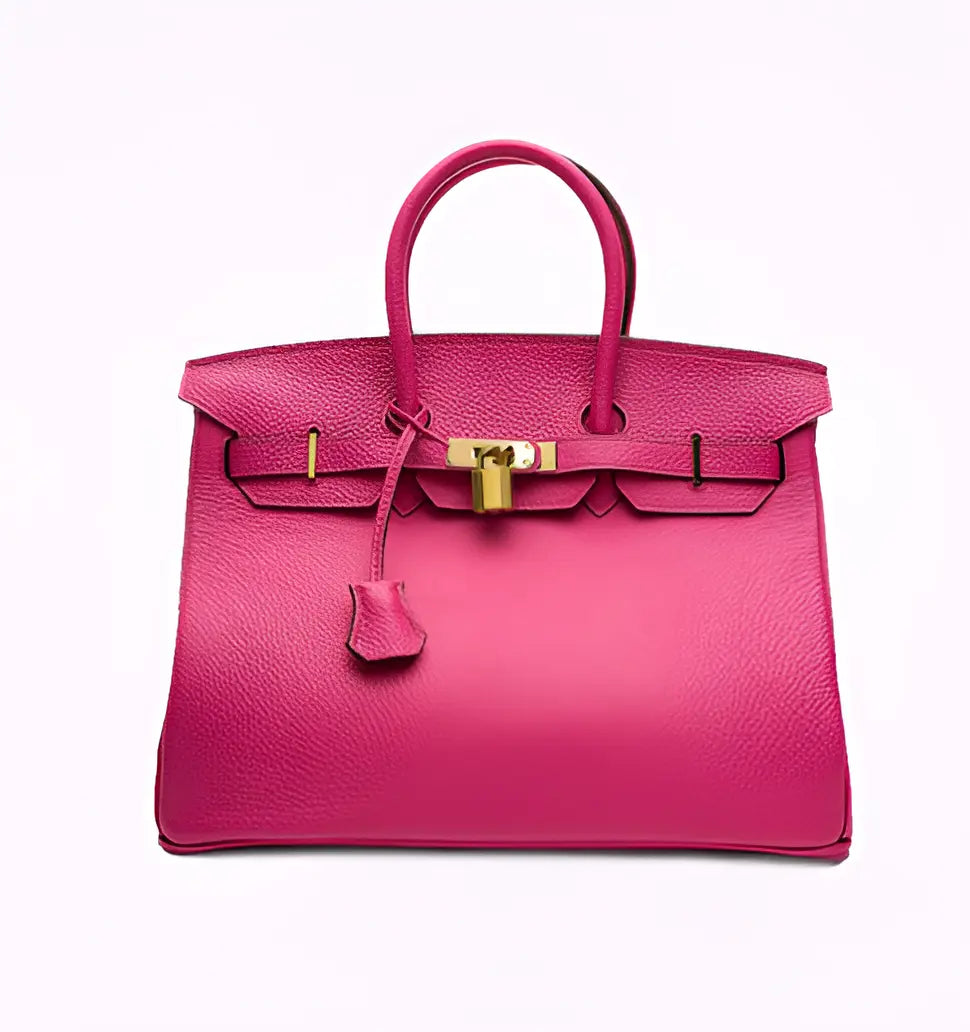 Elegante grote Handtas-Handtassen-Calora-Roze-30cm-Calora