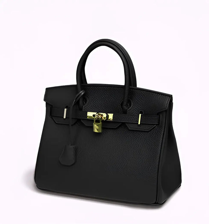 Elegante grote Handtas-Handtassen-Calora-Zwart-30cm-Calora