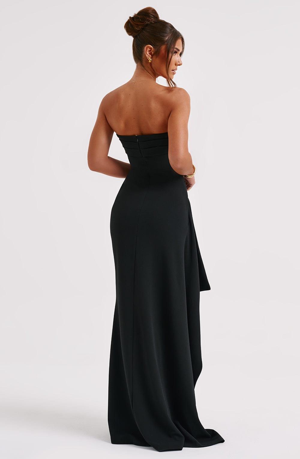 Eliana | Lange Jurk met split-Zomer Jurken-Calora-XS-Calora
