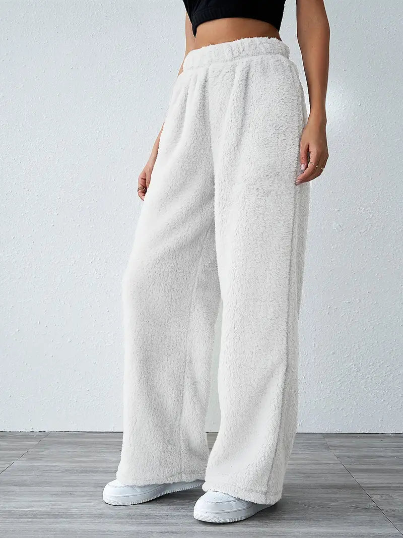 Eliska | Comfy Teddy Joggingbroek-Korte Broeken-Calora-Grijs-S-Calora