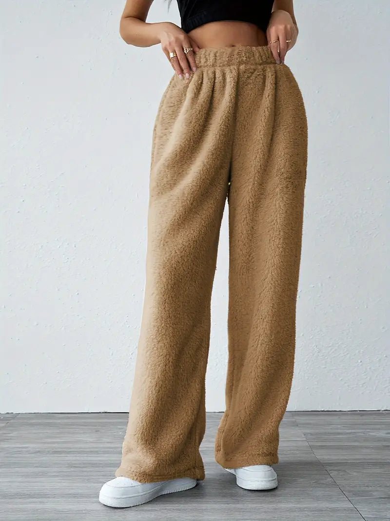 Eliska | Comfy Teddy Joggingbroek-Korte Broeken-Calora-Grijs-S-Calora