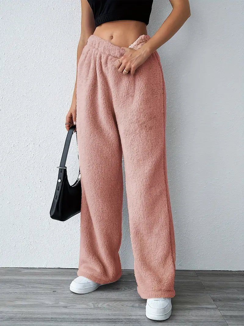 Eliska | Comfy Teddy Joggingbroek-Korte Broeken-Calora-Grijs-S-Calora