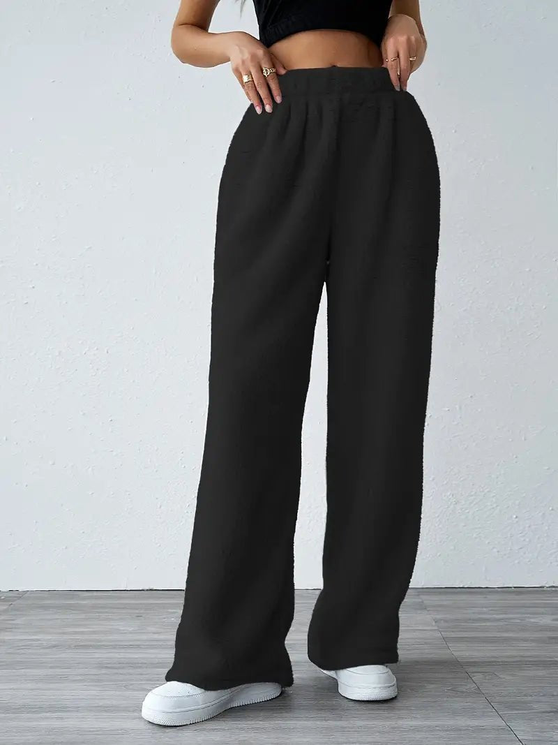 Eliska | Comfy Teddy Joggingbroek-Korte Broeken-Calora-Grijs-S-Calora