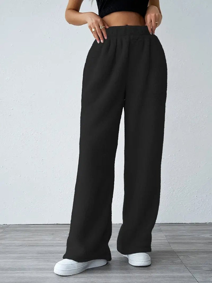 Eliska | Comfy Teddy Joggingbroek-Korte Broeken-Calora-Grijs-S-Calora