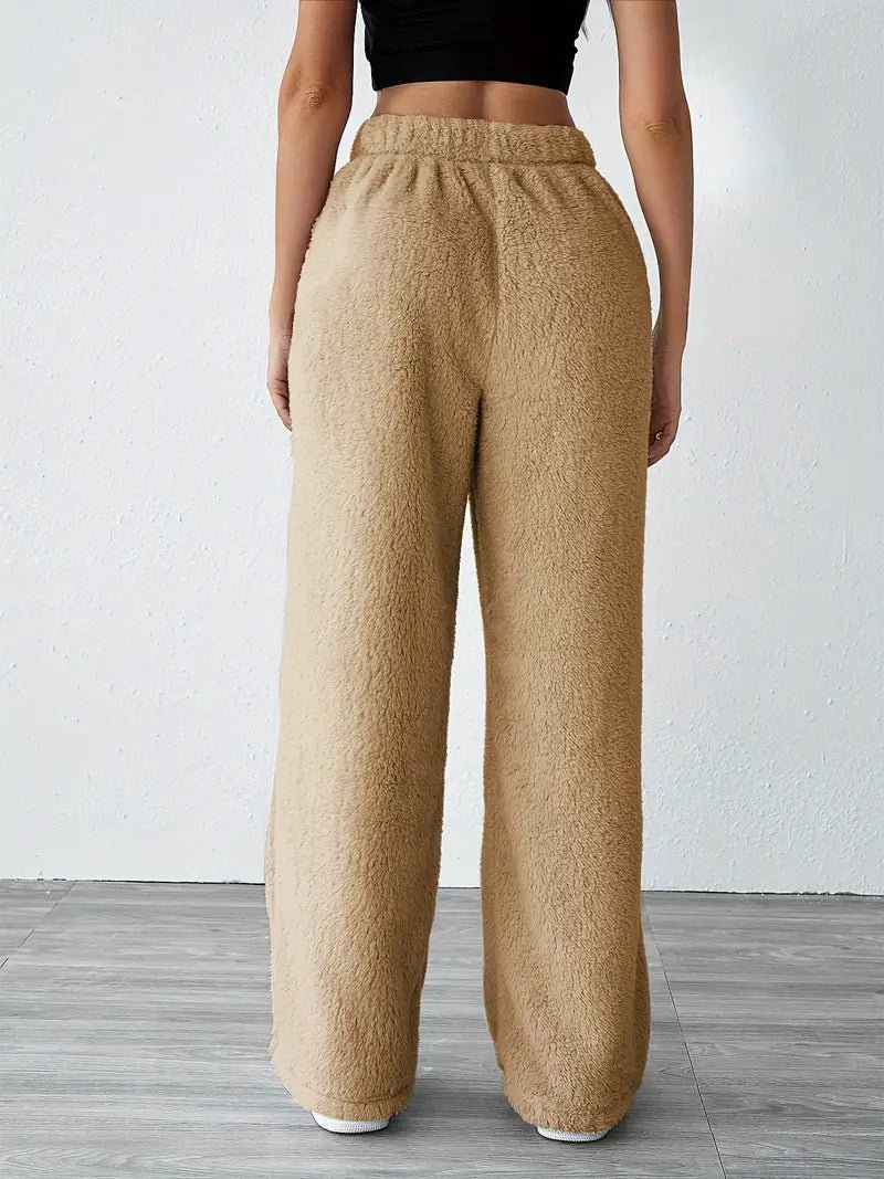 Eliska | Comfy Teddy Joggingbroek-Korte Broeken-Calora-Grijs-S-Calora
