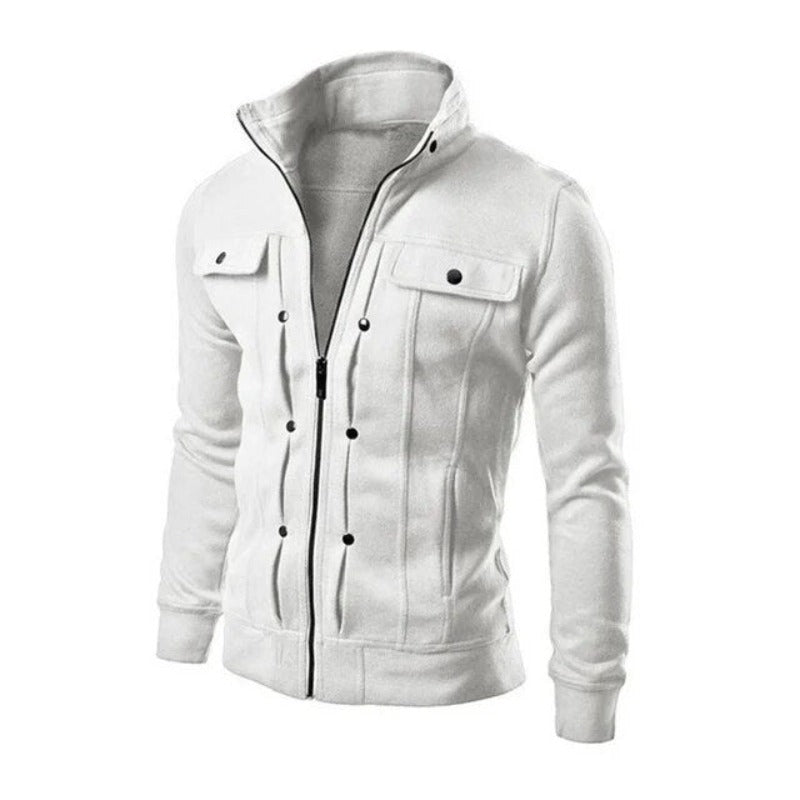 CALORA_ Elvaron | Stijlvol wintervest heren met ritssluiting en warme voering