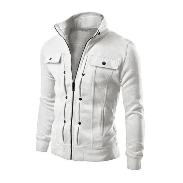 CALORA_ Elvaron | Stijlvol wintervest heren met ritssluiting en warme voering