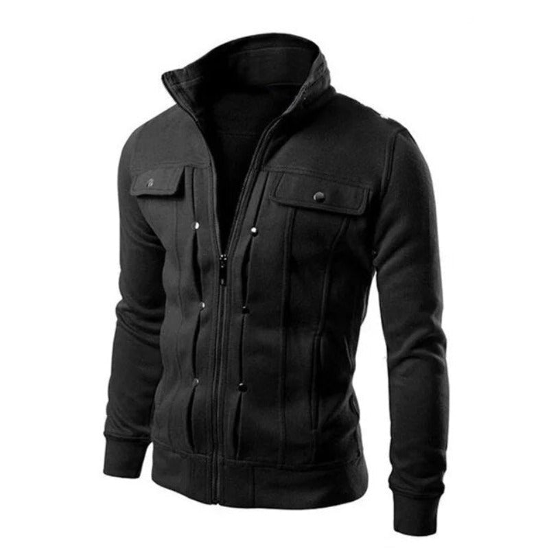 CALORA_ Elvaron | Stijlvol wintervest heren met ritssluiting en warme voering