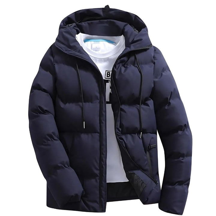 Elvin | Moderne Winterjas Heren Parka-Zomer Jassen-Calora-Marineblauw-XS-Calora