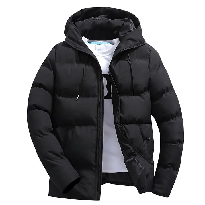 Elvin | Moderne Winterjas Heren Parka-Zomer Jassen-Calora-Zwart-XS-Calora