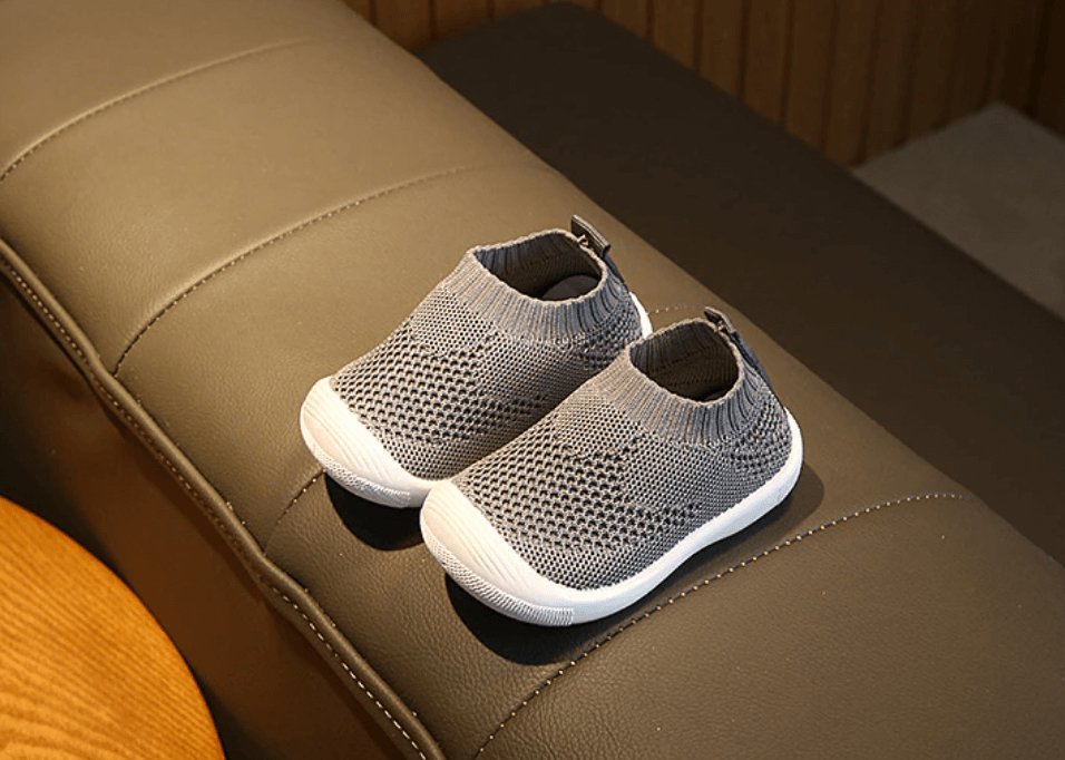 Elysia | Flexibele Anti-Slip Baby Schoenen-Sneakers-Calora-Geel-14 - (Binnenzool 12.0cm)-Calora