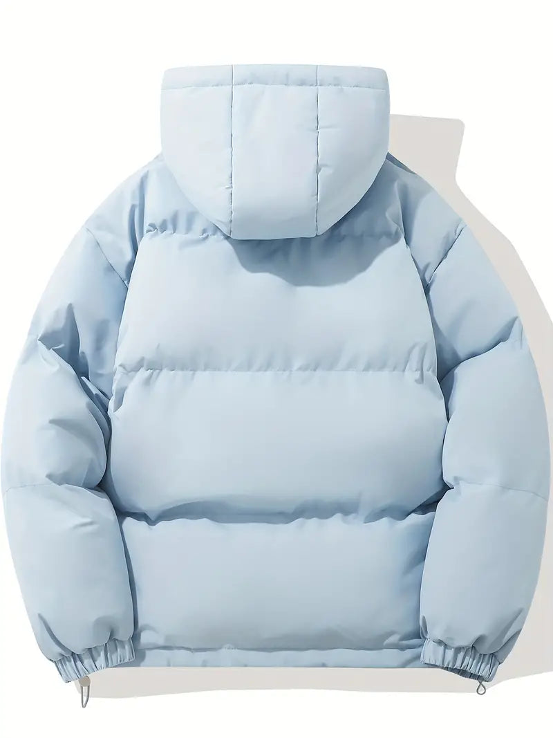 Emerson - Klassieke warme jas met capuchon-Zomer Jassen-Calora-Roze-M-Calora