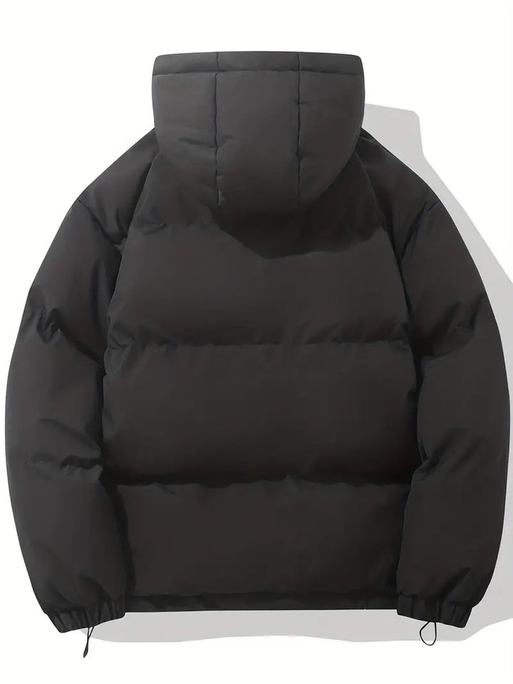 Emerson - Klassieke warme jas met capuchon-Zomer Jassen-Calora-Roze-M-Calora