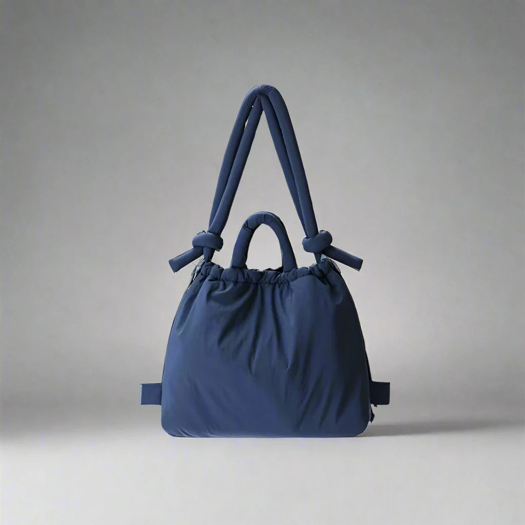 Emilia | Unieke Puffer Handtas-Handtassen-Calora-Blauw-Calora