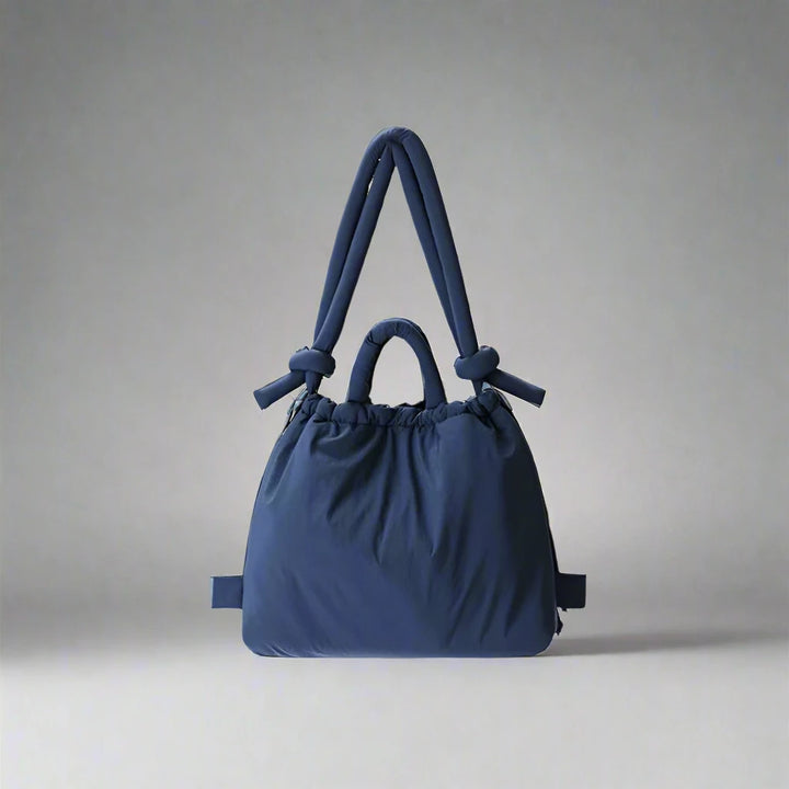 Emilia | Unieke Puffer Handtas-Handtassen-Calora-Blauw-Calora