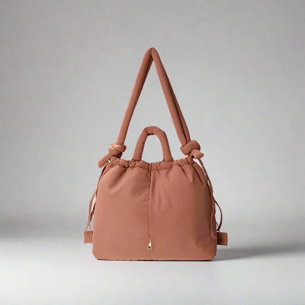 Emilia | Unieke Puffer Handtas-Handtassen-Calora-Roze-Calora