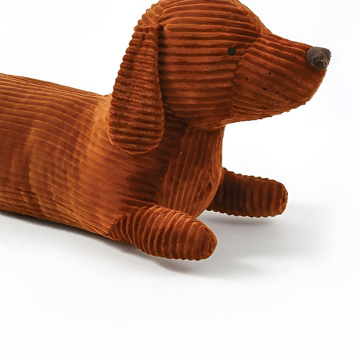 CALORA_ Ergonomisch Teckel Pluche Kussen voor Optimaal Comfort
