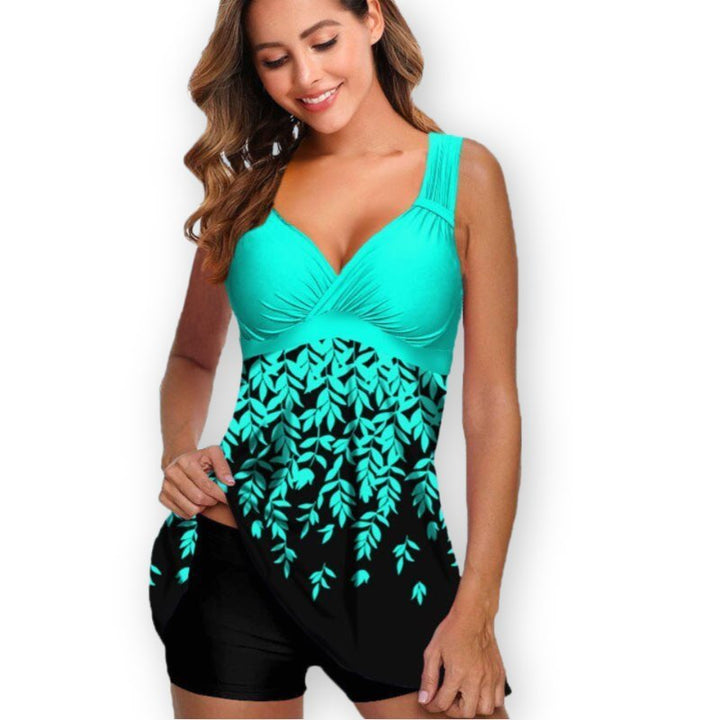 Eufemia | 2-Delig Badbak Plus Maat-Zwemkleding-Calora-Blauw-XS-Calora