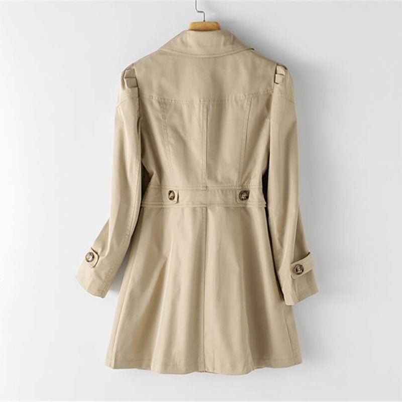 Everlyn | Stijlvolle Regenjas-Zomer Jassen-Calora-Beige-XS-Calora