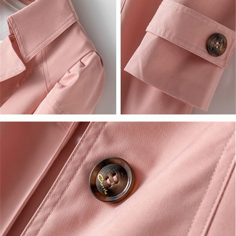 Everlyn | Stijlvolle Regenjas-Zomer Jassen-Calora-Beige-XS-Calora