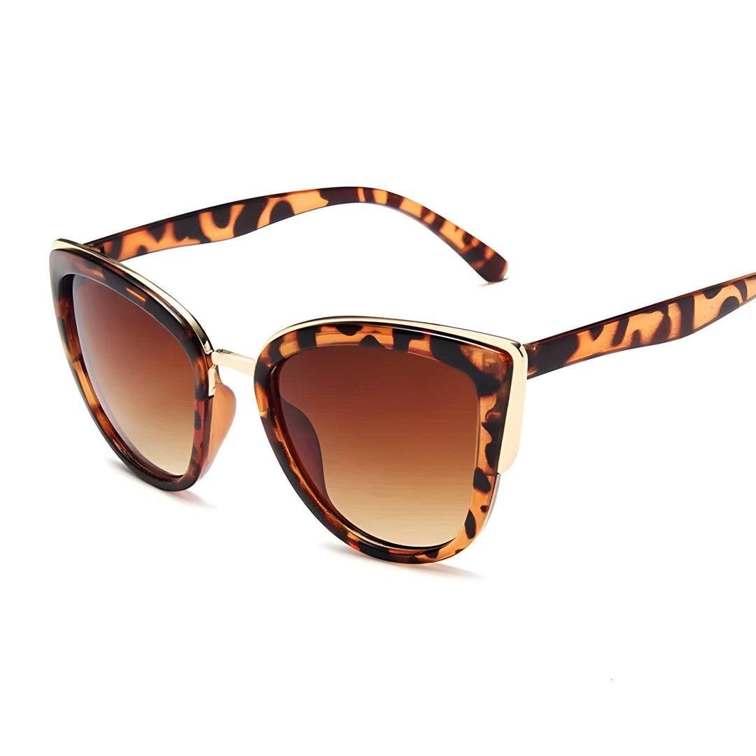 Fayra | Luxe Cat Eye Bril Dames – Stijlvol & Trendy-Elektronica/Gadgets-Calora-Luipaard-Calora