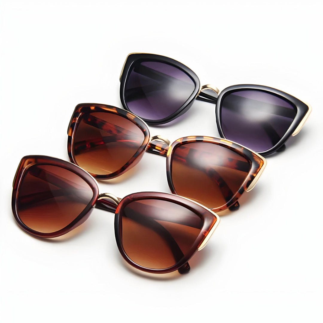 Fayra | Luxe Cat Eye Bril Dames – Stijlvol & Trendy-Elektronica/Gadgets-Calora-Zwart-Calora