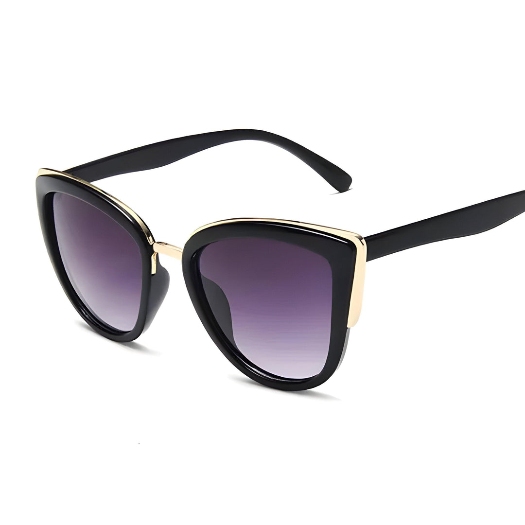 Fayra | Luxe Cat Eye Bril Dames – Stijlvol & Trendy-Elektronica/Gadgets-Calora-Zwart-Calora