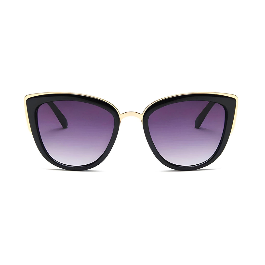 Fayra | Luxe Cat Eye Bril Dames – Stijlvol & Trendy-Elektronica/Gadgets-Calora-Zwart-Calora